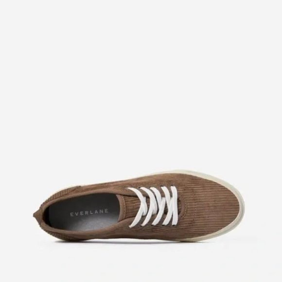 Everlane Forever Sneakers in Toasted Coconut Corduroy - Picture 5 of 12